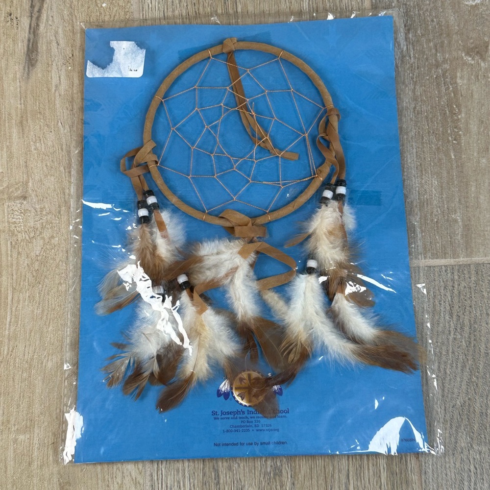 Lakota Made Dream Catcher At Joseph’s Indian School 7-136